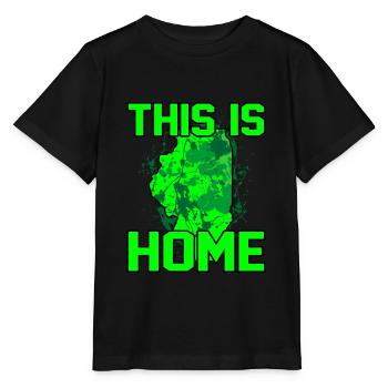Zuhause Illinois Geschenk - Stanley/Stella Kinder T-Shirt MINI CREATOR  - Schwarz - Vorne - Mikhail (115cm)
