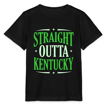 Besuch In Kentucky Gift - Stanley/Stella Kinder T-Shirt MINI CREATOR  - Schwarz - Vorne - Mikhail (115cm)