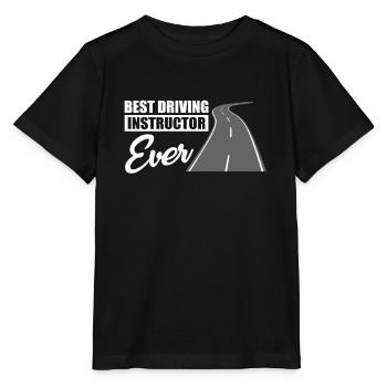 Instructeur de conduite - T-shirt bio MINI CREATOR Stanley/Stella Enfant - noir - Devant - Mikhail (115cm)