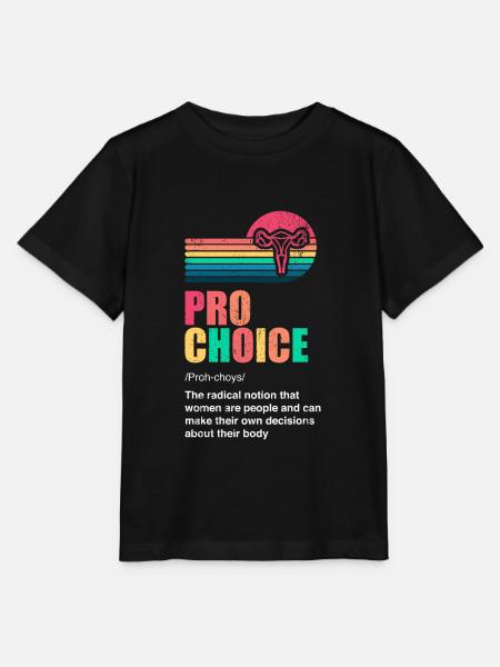 Pro Choice Definition - Stanley/Stella Kinder T-Shirt MINI CREATOR  - Schwarz