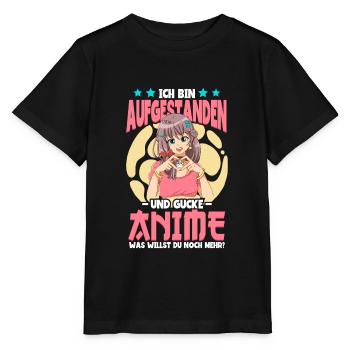 Anime Spruch Weeb Otaku - Stanley/Stella Kinder T-Shirt MINI CREATOR  - Schwarz - Vorne - Mikhail (115cm)
