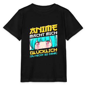 Anime Spruch Weeb Otaku - Stanley/Stella Kinder T-Shirt MINI CREATOR  - Schwarz - Vorne - Mikhail (115cm)