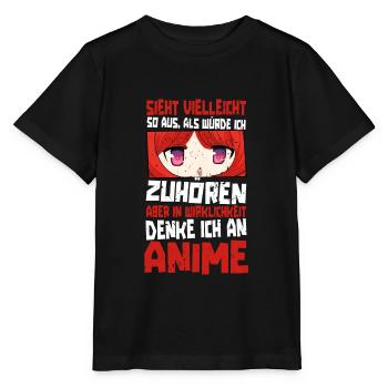 Anime Spruch Weeb Otaku - Stanley/Stella Kinder T-Shirt MINI CREATOR  - Schwarz - Vorne - Mikhail (115cm)