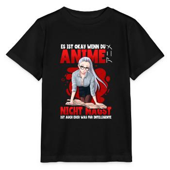 Anime Spruch Weeb Otaku - Stanley/Stella Kinder T-Shirt MINI CREATOR  - Schwarz - Vorne - Mikhail (115cm)