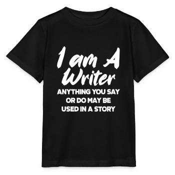Author Author Funny Author Gift - Stanley/Stella MINI CREATOR Kids’ T-Shirt - black - Front - Mikhail (115cm)
