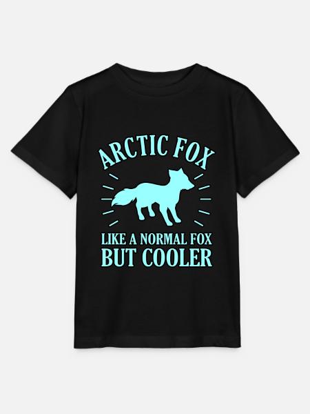 Polarfuchs - Stanley/Stella Kinder T-Shirt MINI CREATOR  - Schwarz
