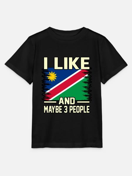 Namibia - Stanley/Stella Kinder T-Shirt MINI CREATOR - Schwarz