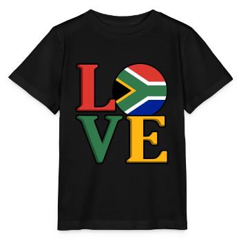 Südafrika - Stanley/Stella Kinder T-Shirt MINI CREATOR  - Schwarz - Vorne - Mikhail (115cm)