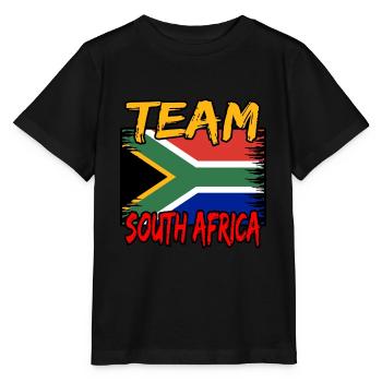 Südafrika - Stanley/Stella Kinder T-Shirt MINI CREATOR  - Schwarz - Vorne - Mikhail (115cm)