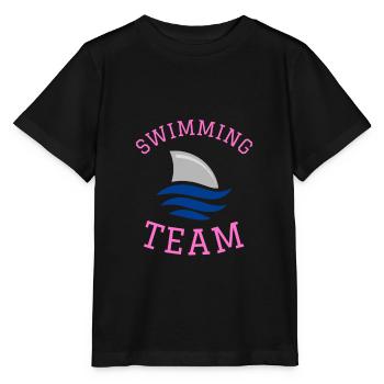 Équipe de natation de natation de compétition - T-shirt bio MINI CREATOR Stanley/Stella Enfant - noir - Devant - Mikhail (115cm)