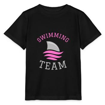 Équipe de natation de natation de compétition - T-shirt bio MINI CREATOR Stanley/Stella Enfant - noir - Devant - Mikhail (115cm)