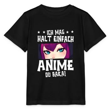 Anime Spruch Weeb Otaku - Stanley/Stella Kinder T-Shirt MINI CREATOR  - Schwarz - Vorne - Mikhail (115cm)