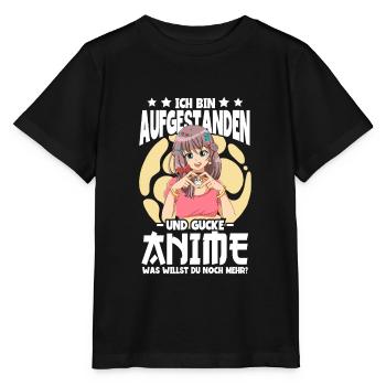 Anime Spruch Weeb Otaku - Stanley/Stella Kinder T-Shirt MINI CREATOR  - Schwarz - Vorne - Mikhail (115cm)