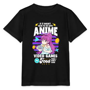 Anime Saying Weeb Otaku - Stanley/Stella MINI CREATOR Kids’ T-Shirt - black - Front - Mikhail (115cm)