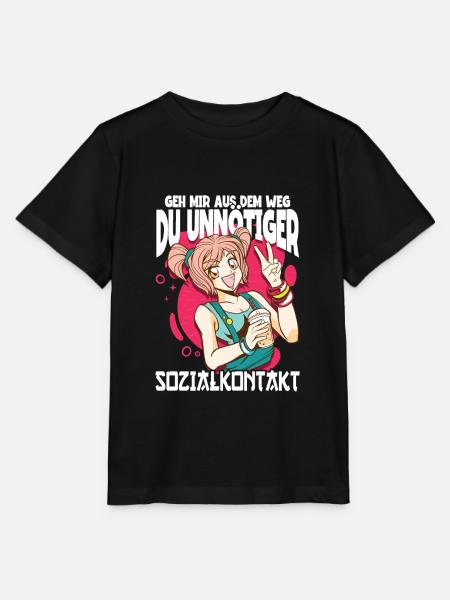 Anime Spruch Weeb Otaku - Stanley/Stella Kinder T-Shirt MINI CREATOR  - Schwarz