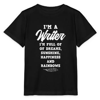 Author Author Funny Author Gift - Stanley/Stella MINI CREATOR Kids’ T-Shirt - black - Front - Mikhail (115cm)