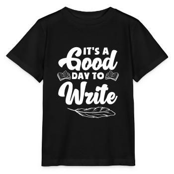 Author Author Funny Author Gift - Stanley/Stella MINI CREATOR Kids’ T-Shirt - black - Front - Mikhail (115cm)