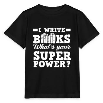 Author Author Funny Author Gift - Stanley/Stella MINI CREATOR Kids’ T-Shirt - black - Front - Mikhail (115cm)