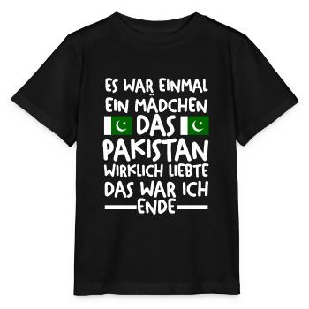 Pakistan Pakistaner Pakistanisches - Stanley/Stella Kinder T-Shirt MINI CREATOR  - Schwarz - Vorne - Mikhail (115cm)