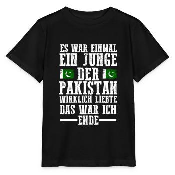 Pakistan Pakistaner Pakistanisches - Stanley/Stella Kinder T-Shirt MINI CREATOR  - Schwarz - Vorne - Mikhail (115cm)