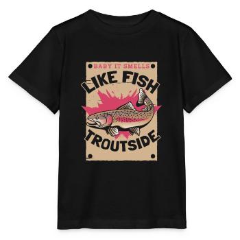 Pêcheur Pêcheur Pêcheurs Pêche - T-shirt bio MINI CREATOR Stanley/Stella Enfant - noir - Devant - Mikhail (115cm)