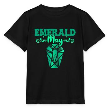 Pierres précieuses - T-shirt bio MINI CREATOR Stanley/Stella Enfant - noir - Devant - Mikhail (115cm)