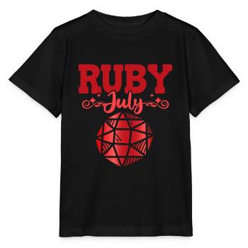 Pierres précieuses - T-shirt bio MINI CREATOR Stanley/Stella Enfant - noir - Devant - Mikhail (115cm)