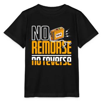 Remorse No Reverse Walkman Cassette - Stanley/Stella MINI CREATOR Kids’ T-Shirt - black - Front - Mikhail (115cm)