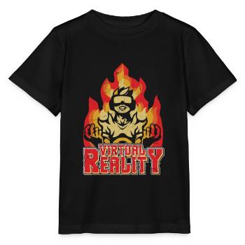 Reality Player - Stanley/Stella MINI CREATOR Kids’ T-Shirt - black - Front - Mikhail (115cm)