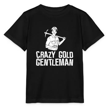 Gold Mining Gold Mine - Stanley/Stella MINI CREATOR Kids’ T-Shirt - black - Front - Mikhail (115cm)
