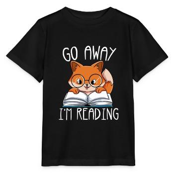 Lesen - Stanley/Stella Kinder T-Shirt MINI CREATOR  - Schwarz - Vorne - Mikhail (115cm)