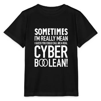 Cyber Security Professional Expert Hacker Cyber - Stanley/Stella Kinder T-Shirt MINI CREATOR  - Schwarz - Vorne - Mikhail (115cm)