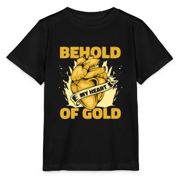 Mines d’or - T-shirt bio MINI CREATOR Stanley/Stella Enfant - noir - Devant - Mikhail (115cm)