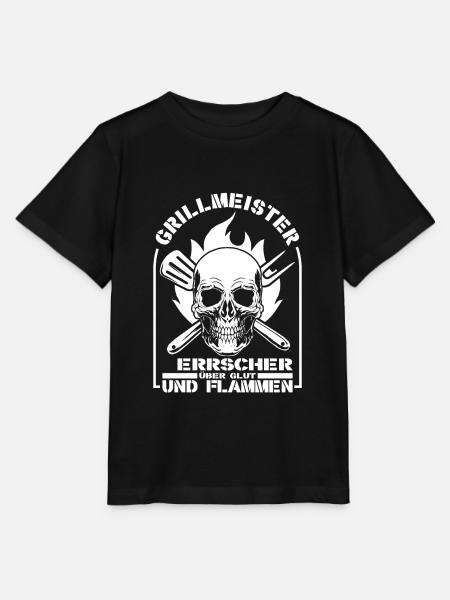 Grillen Grillmeister BBQ - Stanley/Stella Kinder T-Shirt MINI CREATOR - Schwarz