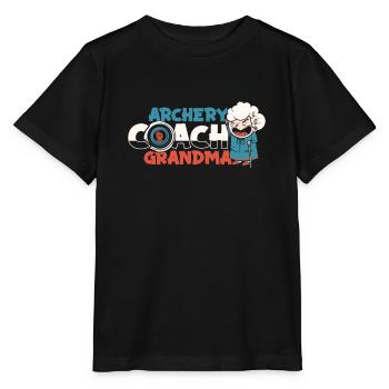 Bogenschütze Bogensport Pfeil Bogen Bogenschießen - Stanley/Stella Kinder T-Shirt MINI CREATOR  - Schwarz - Vorne - Mikhail (115cm)