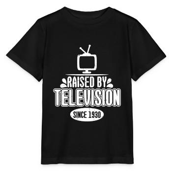 By Television Since 1930 - Stanley/Stella MINI CREATOR Kids’ T-Shirt - black - Front - Mikhail (115cm)