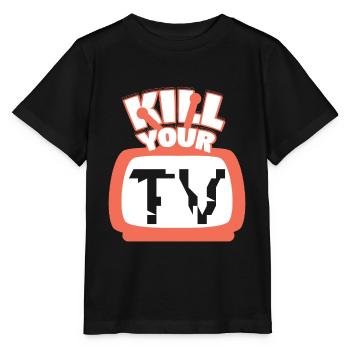 Your TV Television TV Shows - Stanley/Stella MINI CREATOR Kids’ T-Shirt - black - Front - Mikhail (115cm)