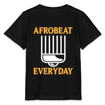 Afrobeat Everyday Awesome Afrobeat Designs - T-shirt bio MINI CREATOR Stanley/Stella Enfant - noir - Devant - Mikhail (115cm)