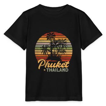 Thailand - Stanley/Stella Kinder T-Shirt MINI CREATOR  - Schwarz - Vorne - Mikhail (115cm)