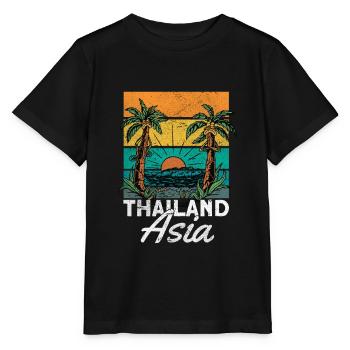 Thailand - Stanley/Stella Kinder T-Shirt MINI CREATOR  - Schwarz - Vorne - Mikhail (115cm)