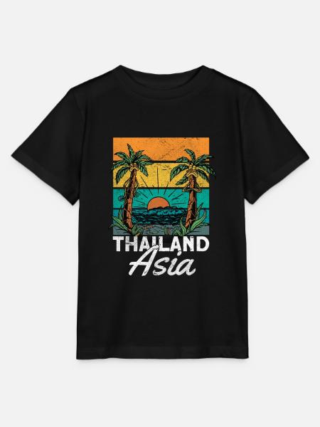 Thailand - Stanley/Stella Kinder T-Shirt MINI CREATOR  - Schwarz