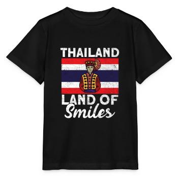 Thailand - Stanley/Stella Kinder T-Shirt MINI CREATOR  - Schwarz - Vorne - Mikhail (115cm)