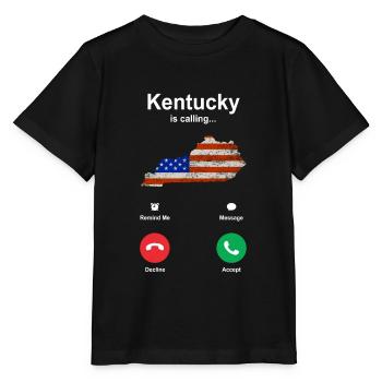 Erkundung Von Kentucky Gift - Stanley/Stella Kinder T-Shirt MINI CREATOR  - Schwarz - Vorne - Mikhail (115cm)