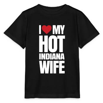 Cher cadeau de femme de l’Indiana - T-shirt bio MINI CREATOR Stanley/Stella Enfant - noir - Devant - Mikhail (115cm)