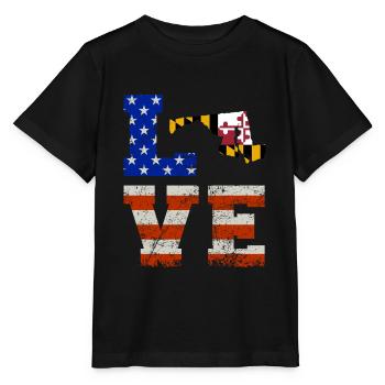 Cher cadeau maryland - T-shirt bio MINI CREATOR Stanley/Stella Enfant - noir - Devant - Mikhail (115cm)