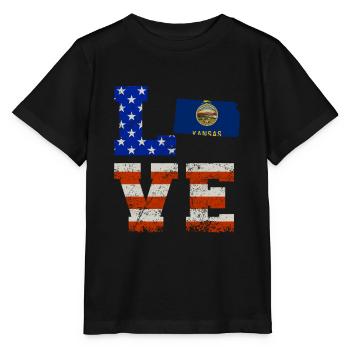 Cher cadeau du Kansas - T-shirt bio MINI CREATOR Stanley/Stella Enfant - noir - Devant - Mikhail (115cm)