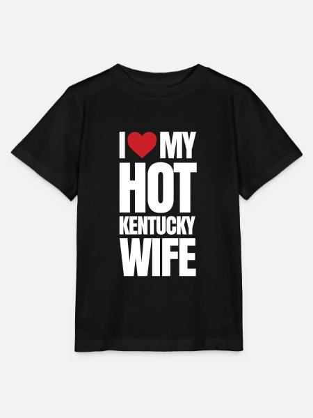 Liebes kentucky ehefrau geschenk - Stanley/Stella Kinder T-Shirt MINI CREATOR  - Schwarz