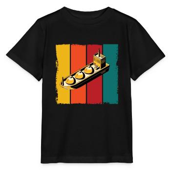 LNG Tanker - Stanley/Stella Kinder T-Shirt MINI CREATOR  - Schwarz - Vorne - Mikhail (115cm)