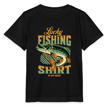 Glückliches Angelhemd Nicht waschen - Stanley/Stella Kinder T-Shirt MINI CREATOR  - Schwarz - Vorne - Mikhail (115cm)