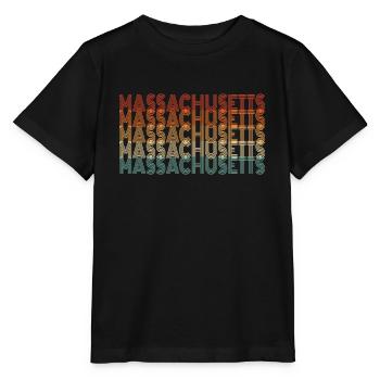 Besuch In Massachusetts Geschenk - Stanley/Stella Kinder T-Shirt MINI CREATOR  - Schwarz - Vorne - Mikhail (115cm)
